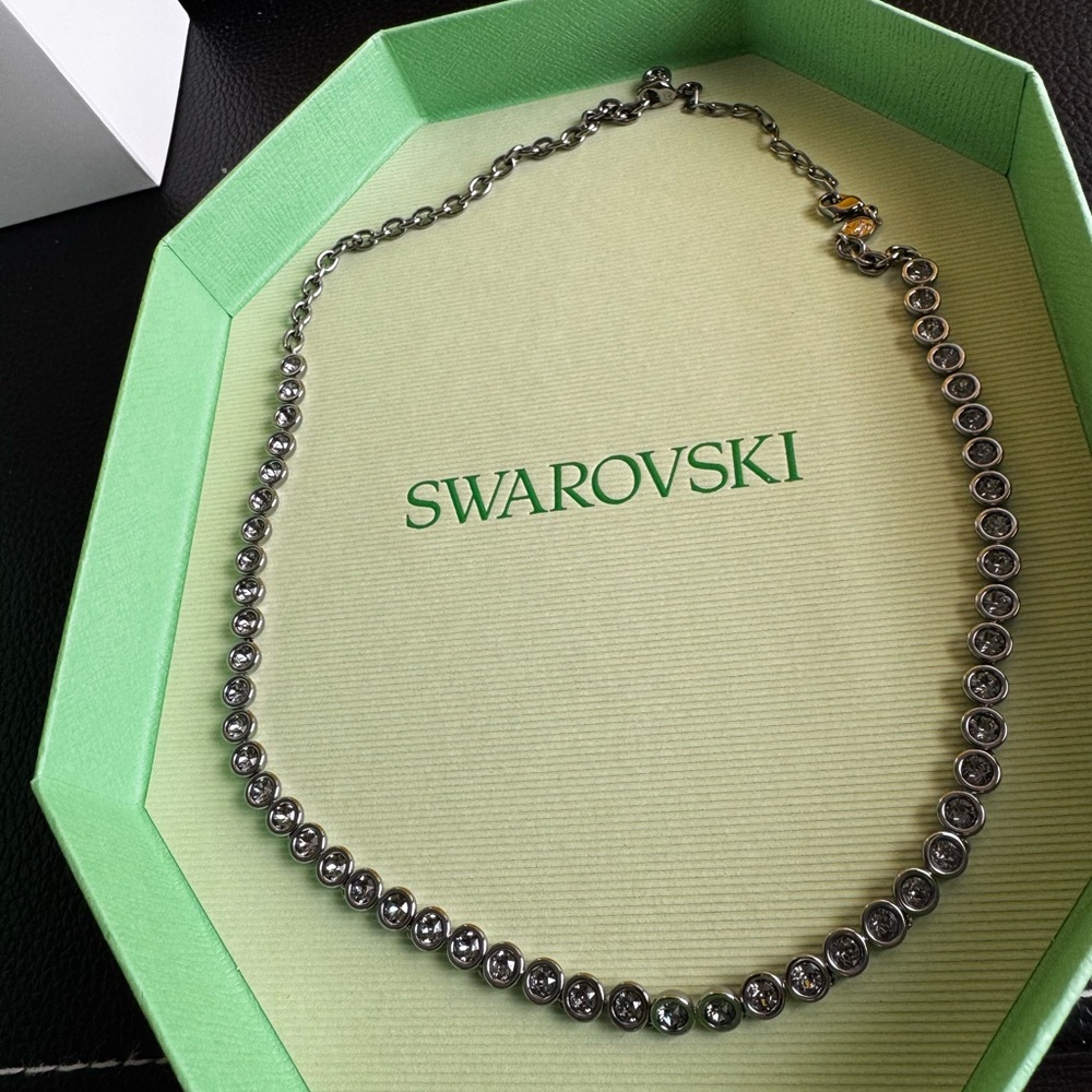 Swarovski Silver Necklace